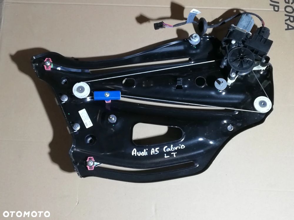 AUDI A5 F5 CABRIO mechanizm podnoszenia szyby tył lewy prawy   8W7839397 8W7839398
