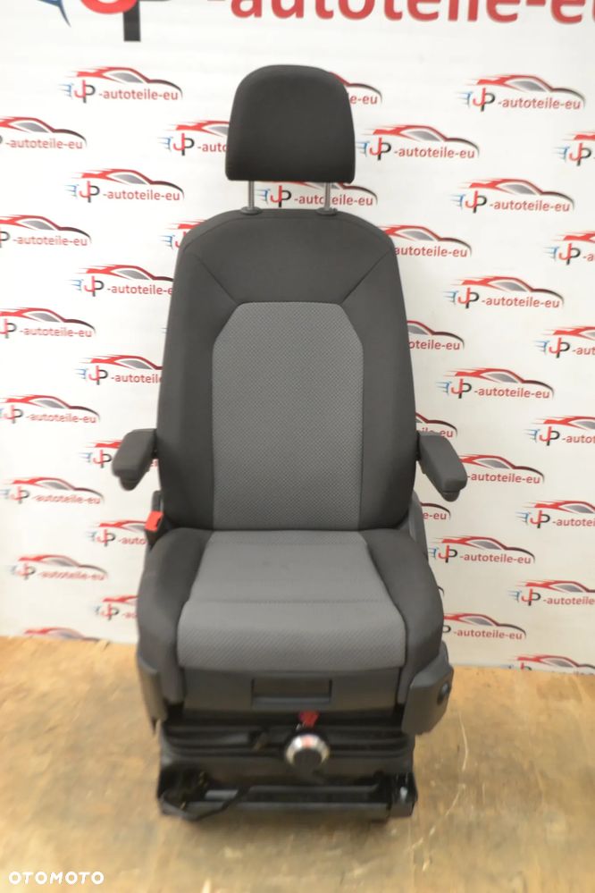 VW VOLKSWAGEN CRAFTER II Fotel Kierowcy Kierowca Lewy Pompowany Regulacja Wagi Waga Amortyzowany Pompa - 5