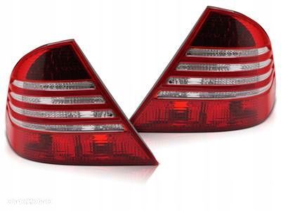 Lampy Tylne Diodowe Mercedes W220 98-05 Red White Led - 1
