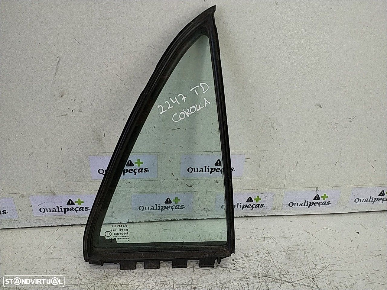Vidro Pequeno Porta Tras Direito Toyota Corolla (_E12_) - 1