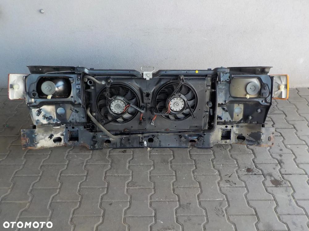 VW T4 96- PRZÓD GRILL WZMOCNIENIE PAS PRZEDNI BIAŁY - 5