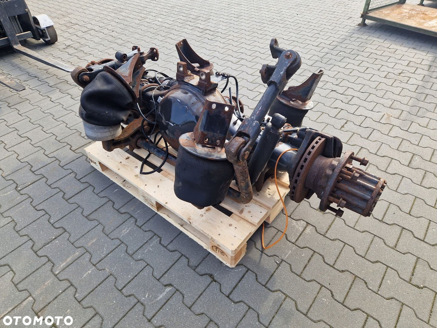 Most Napędowy Kompletny MAN L2000 LE HY-0855-02 HY0855 4 x Poduszka 37/10 - 4