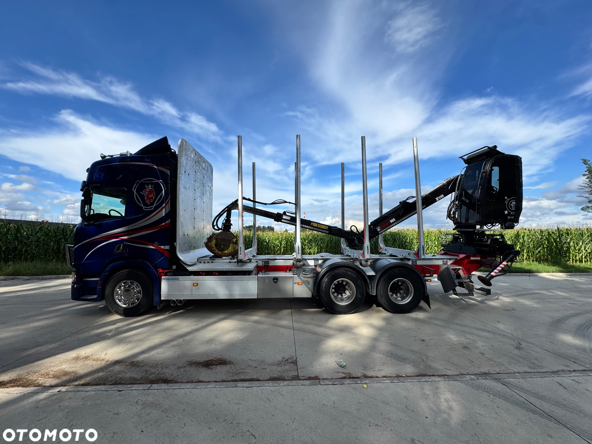 Scania R650 V8 NG DO DREWNA DO LASU - 4