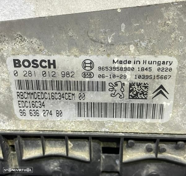 Centralina Do Motor Peugeot Expert Caixa (Vf3a_, Vf3u_, Vf3x_) - 2