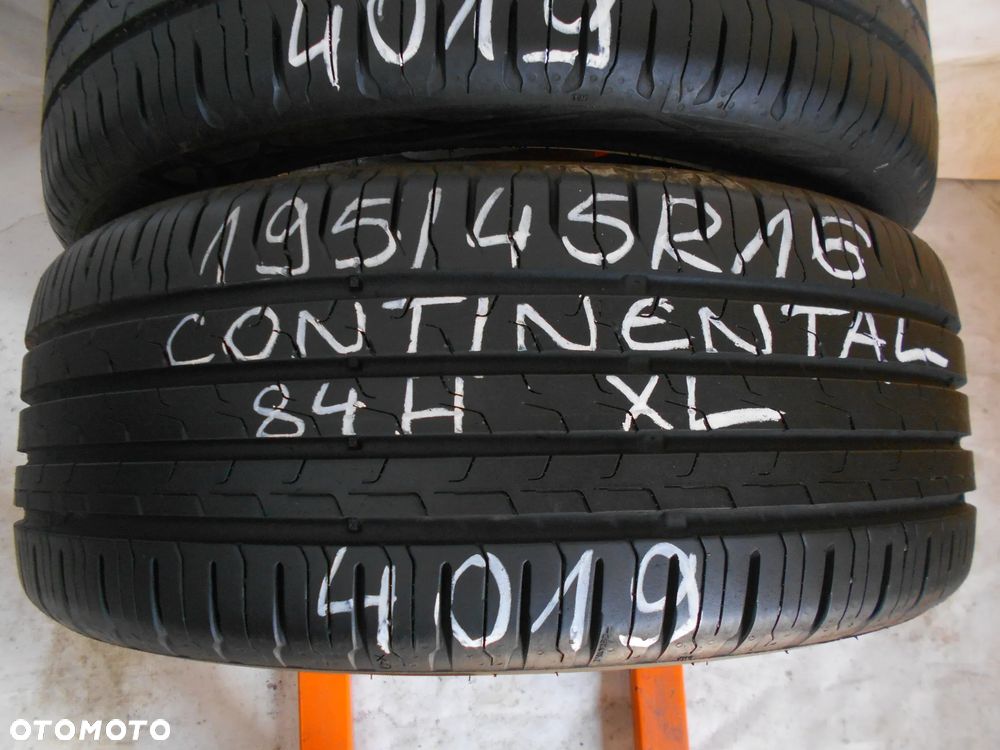 OPONY 195/45R16 CONTINENTAL ECOCONTACT 6 XL DOT 4019 6.2MM - 3