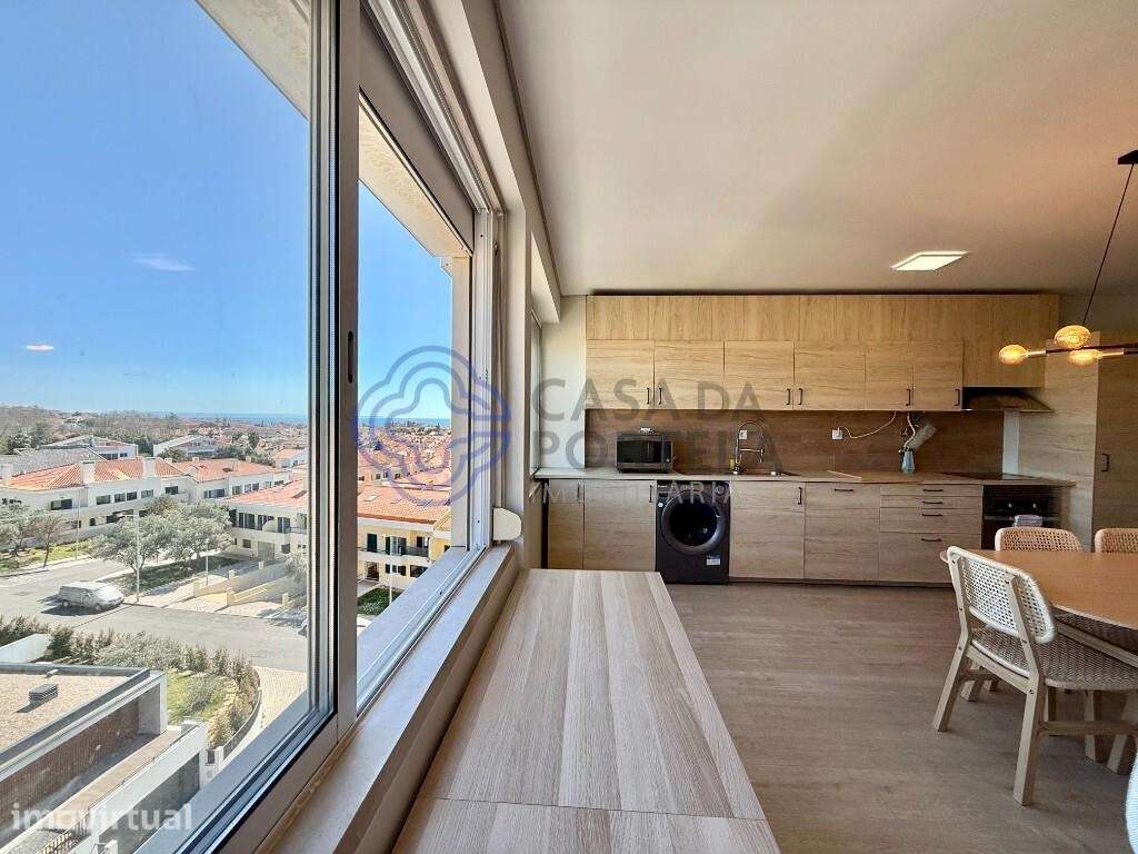 T2 Renovado Mobilado no 6.º Andar com Vista Mar — Alapraia, Cascais | - Grande imagem: 4/26