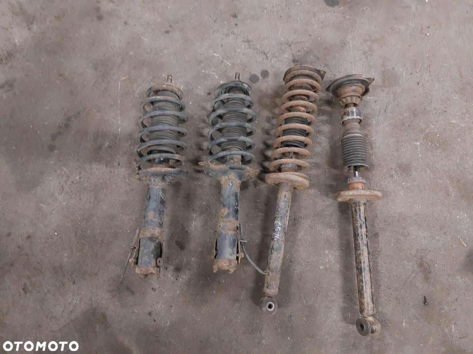 AMORTYZATOR + SPRĘŻYNA TYŁ + PRZÓD KOMPLET VOLKSWAGEN PASSAT B4 KOMBI - 8