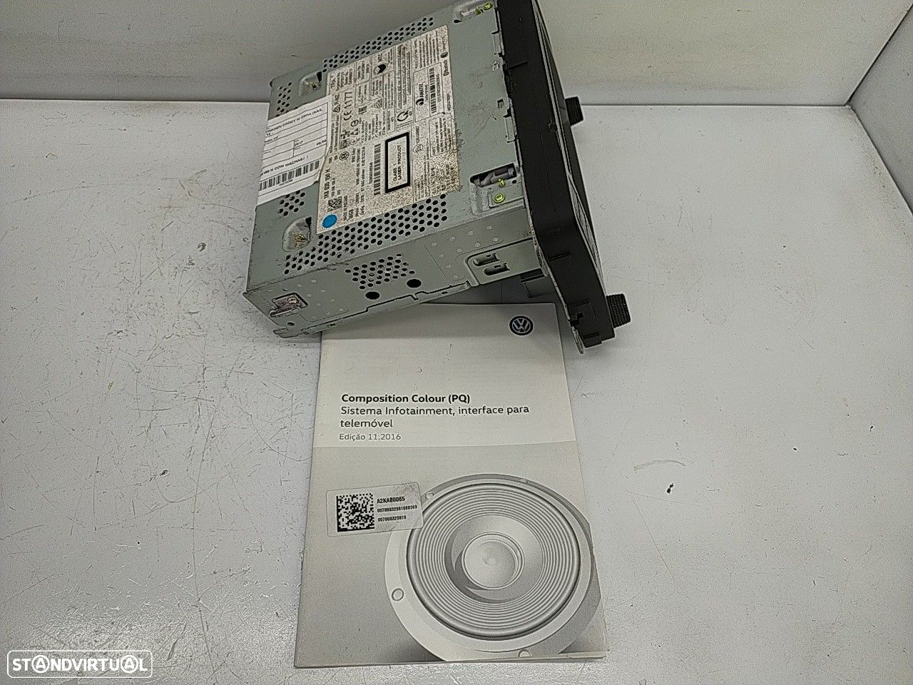Auto Radio Cd Volkswagen Caddy Iv Caixa (Saa, Sah) - 4