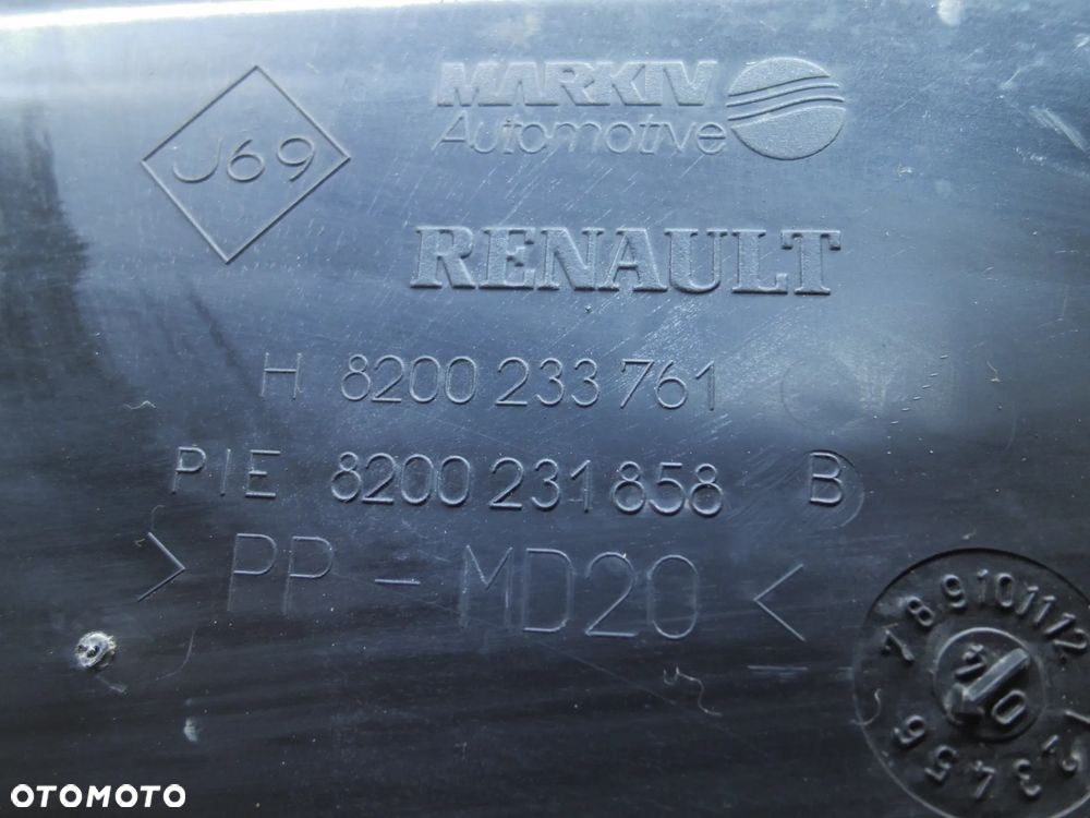 REZONATOR POWIETRZA RENAULT MEGANE II CABRIO 8200233761 - 2