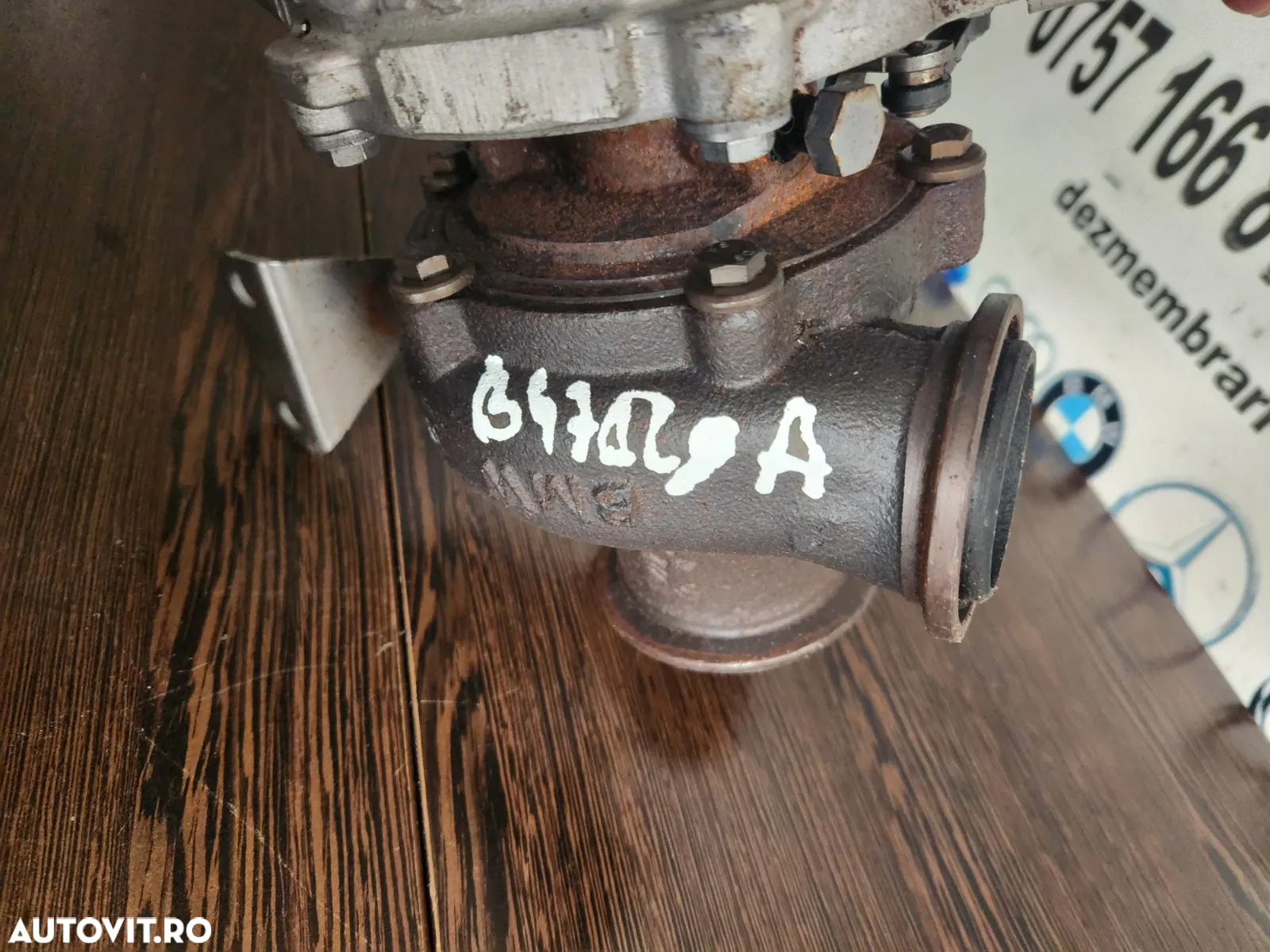 Turbo Turbina Bmw 2.0 D B47D20A Cod  G20 G30 G11 G12 G14 G15 G01 G02 G05 G06 G07 X3 X4 X5 X6 X7 F20 - 4