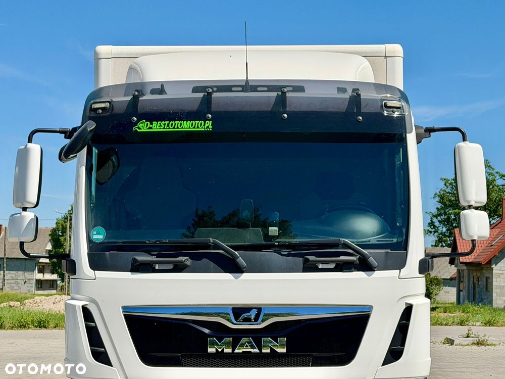 MAN TGM 15.250 / KONTENER / WINDA / 18 EUROPALET / SYPIALKA / AUTOMAT / EURO 6 / 2019 ROK / 7 505 KG ŁADOWNOŚCI / SPROWADZONY - 11