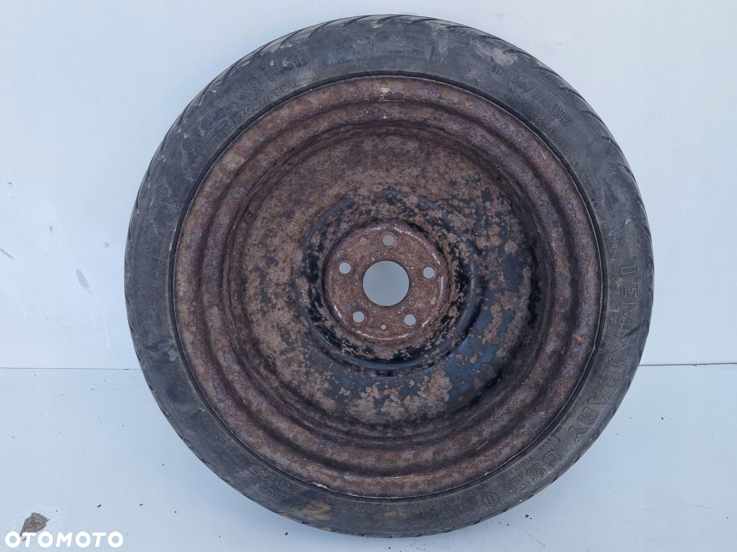 Toyota Avenis T25 KOŁO DOJAZDOWE Dojazdówka 125/70 R17 D17 5x100 2170600 - 10