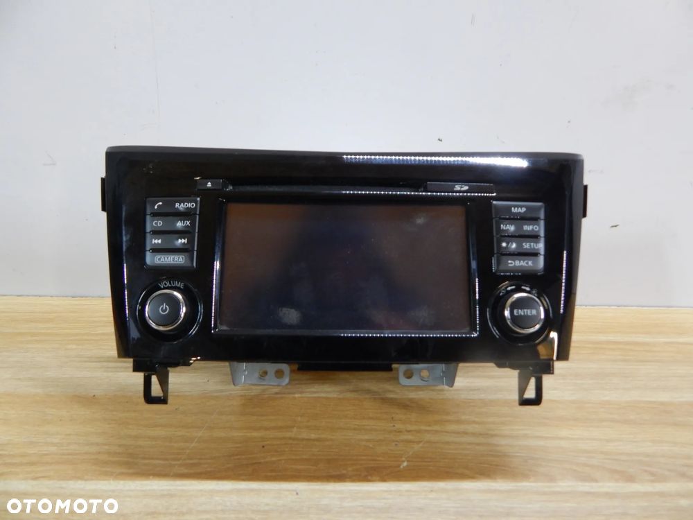 Radio fabryczne CD nawigacja mapa Nissan QASHQAI J11 13-21  Łuków części - 3