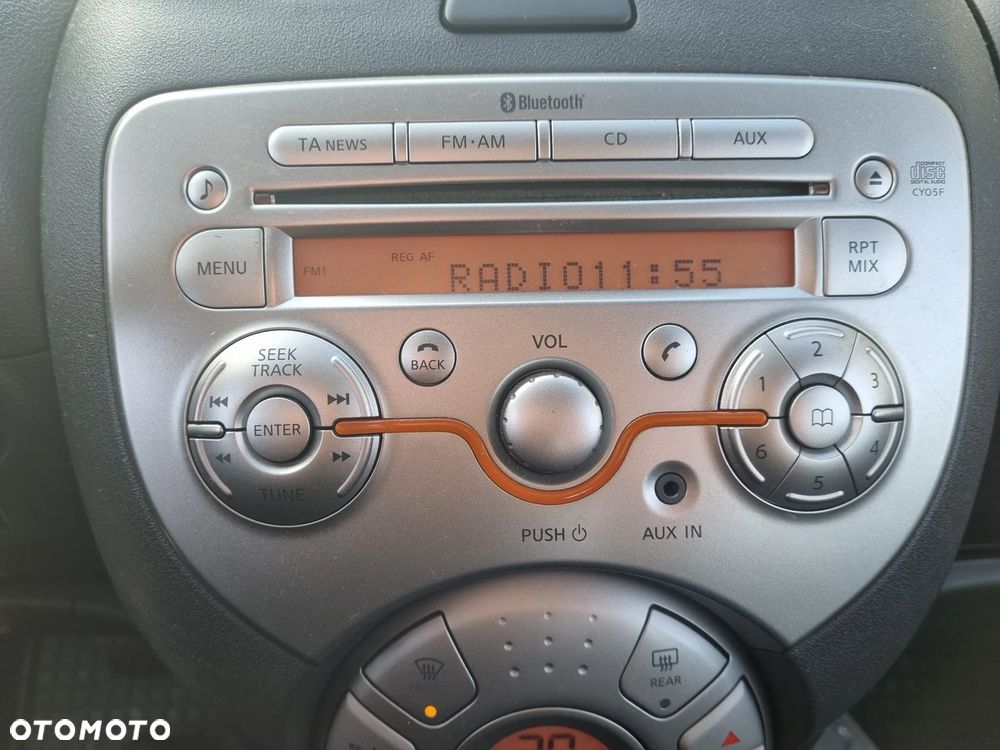 NISSAN MICRA IV K13 10-16 2011 r. radioodtwarzacz radioodbiornik radio 281851HA0A * - 1