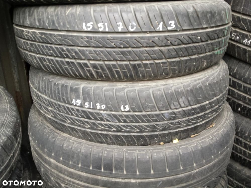 13” - CONTINENTAL - 155/70 r13 cali - LETNIE  Opony - stan: BDB + GWARANCJA !! + możliwy  MONTAŻ !! - 3