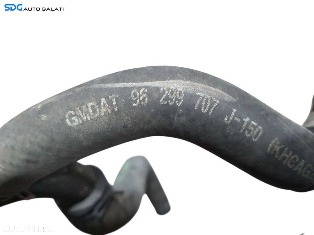 Furtun Conducta Tub Tubulatura Apa Chevrolet Aveo 1.4 B 2003 - 2008 Cod 96273608 96271483 96271296 96299707 [N3363] - 9