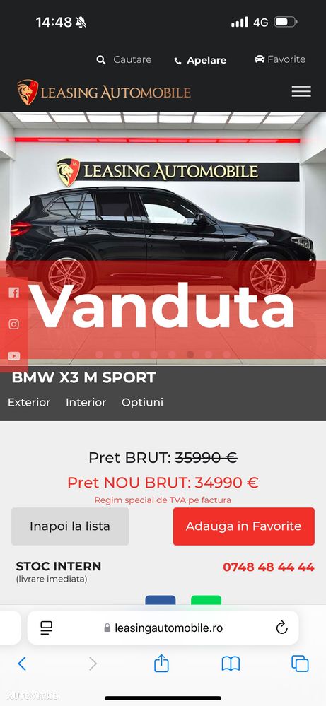 BMW X3 xDrive20d AT M Sport - 19
