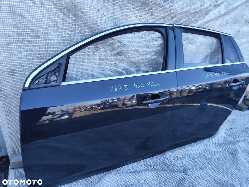 Volvo V60 I 10-18 Drzwi Przód Tył Lewe Tył Kompletne w kolor 452 2 sztuki - 7