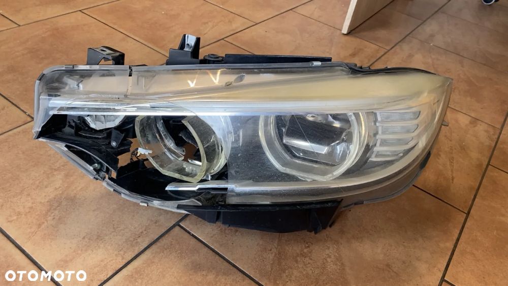 LAMPA BMW F33 F32 F36 PRZEDLIFT LEWY PRZÓD USZKODZONA - 2