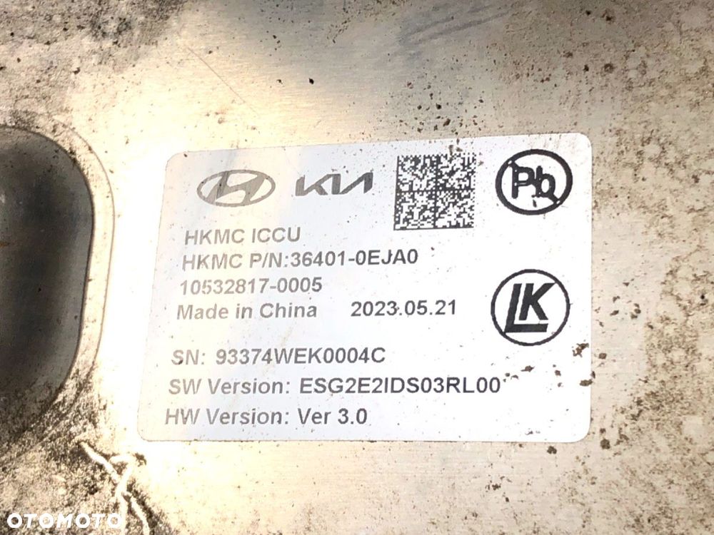 SILNIK KOMPLETNY  KIA NIRO II (SG2) 2022 - EV 150 kW [204 KM] elektryczny 2022 - 36500-0EDA0 - 7