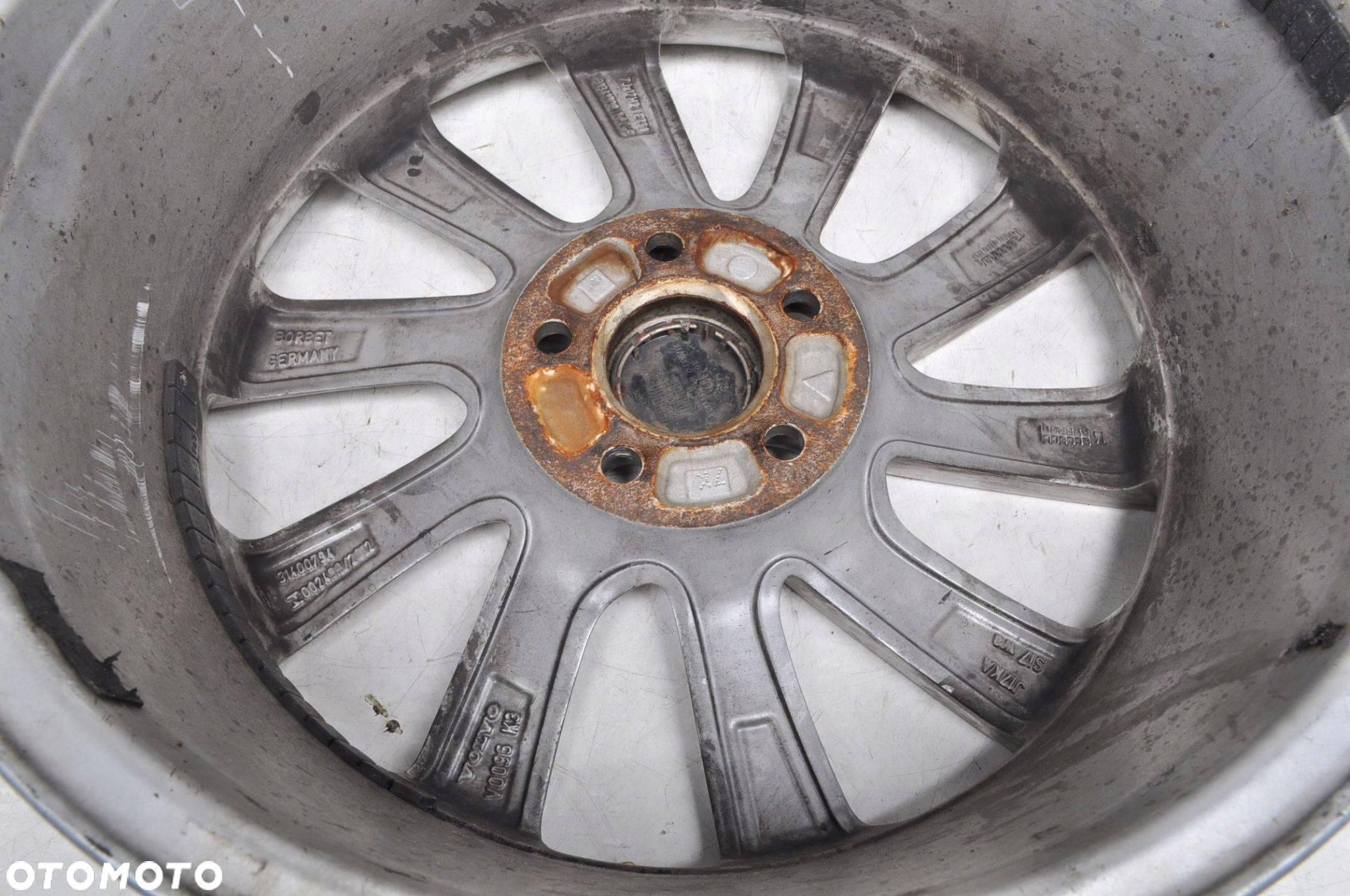 VOLVO S40 S60 S80 V40 V60 FELGA ALUMINIOWA R17" 7J 5X108 ET50 31400794 - 8