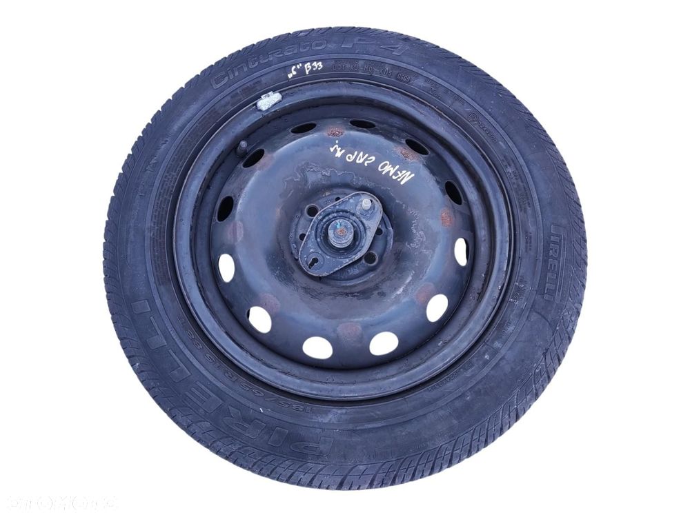 KOŁO DOJAZDOWE ZAPASOWE 15 NEMO BIPPER FIORINO QUBO 2007-2017 4x98 - 1