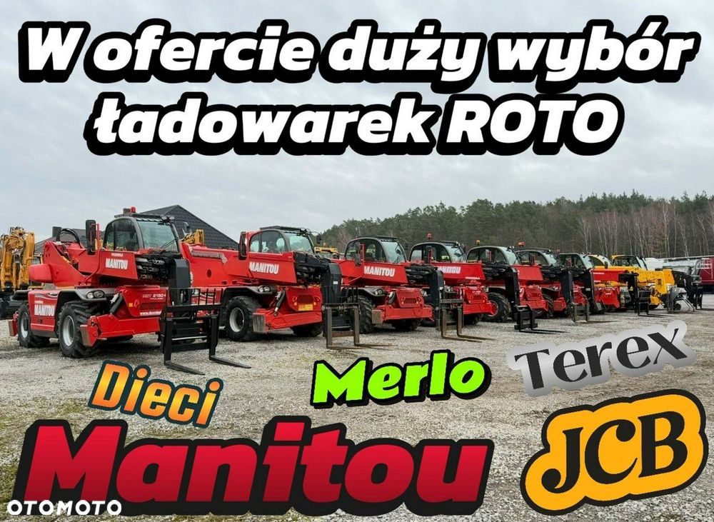 Manitou Merlo Dieci JCB Terex MRT ROTO Ładowarka Teleskopowa Obrotowa - 1
