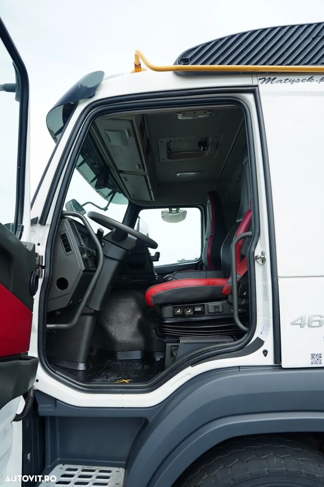 Volvo FMX 460 / 8x4 / LIVRARE - 6,1 M / HDS FASSI F 185 A.2.24 - 12,55 M / TRIDEM / MAX. CAPACITATE DE RIDICARE: 5.500 KG / TELECOMANDĂ / CAMERĂ / I-SHIFT / EURO 6 - 27