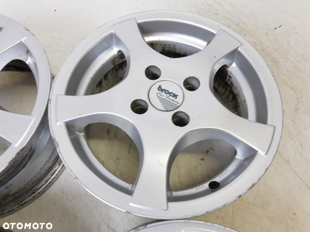 FELGI ALUMINIOWE 14 KIA HYUNDAI SUZUKI TOYOTA COROLLA YARIS II-III ORYGINAŁ - 6