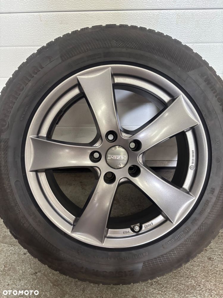 Alufelgi z Oponami Dezent 5x112 6.5Jx17 ET33 215/65/17 Continental - 3