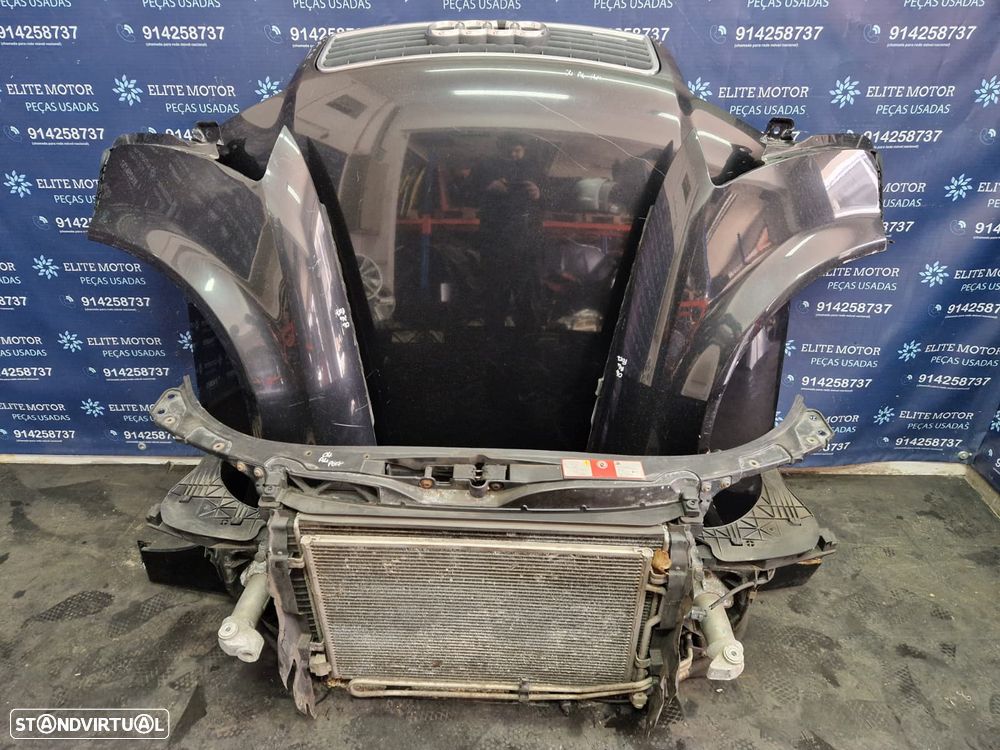 Frente completa usada AUDI A4 B6 3.0 V6 S-LINE capot parachoques guardalamas oticas radiadores - 11