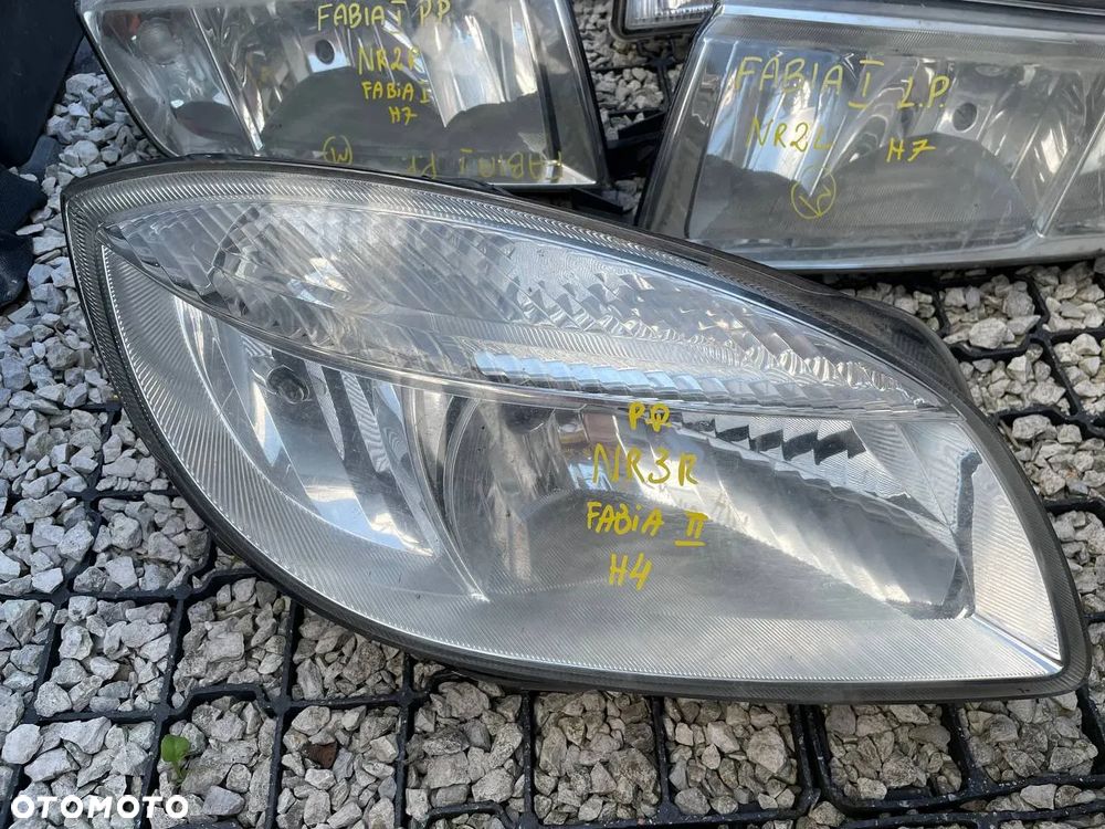 REFLEKTORY LEWE PRAWE SKODA - 6