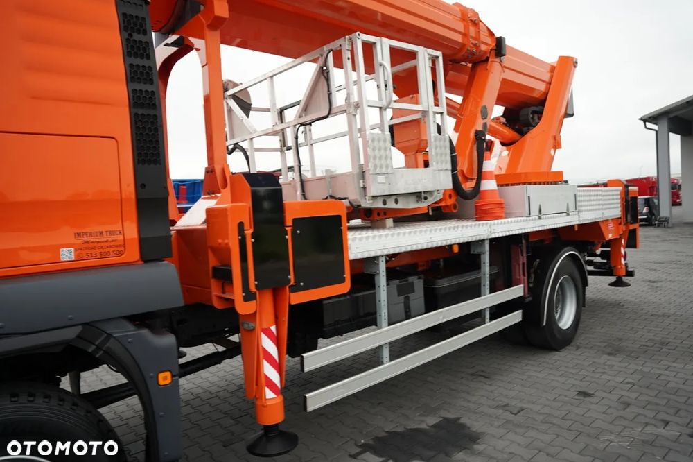 MAN TGM 18.290 / 4x4 / PODNOŚNIK KOSZOWY / WYSOKOŚĆ ROBOCZA 46M / MANUAL - 18
