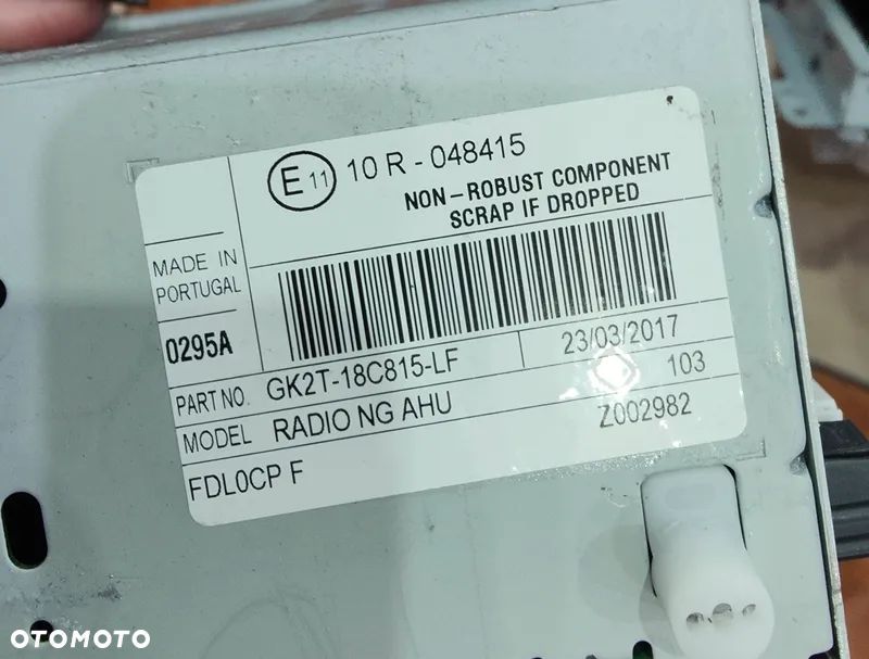 FORD TRANSIT MK8 VIII 16r RADIO NAWIGACJA HV1T-14G370-GNG - 7