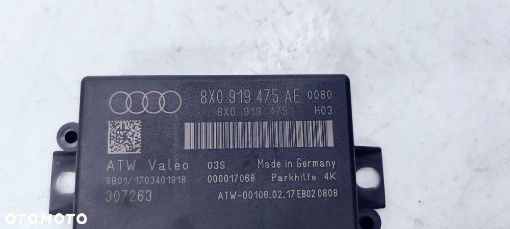STEROWNIK PDC PARKTRONIK AUDI A1 8X 8X0919475AE - 2