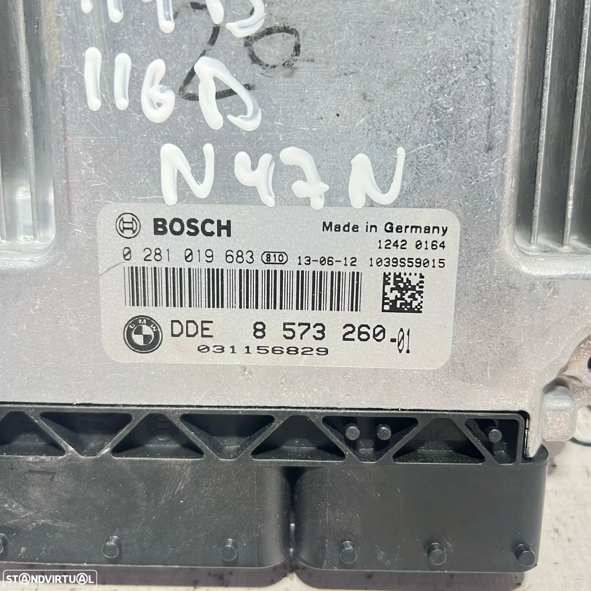 .Centralina Original Motor Bosch BMW 2.0 N47N N47D20C 0 281 019 683 / 8 573 260 - 1