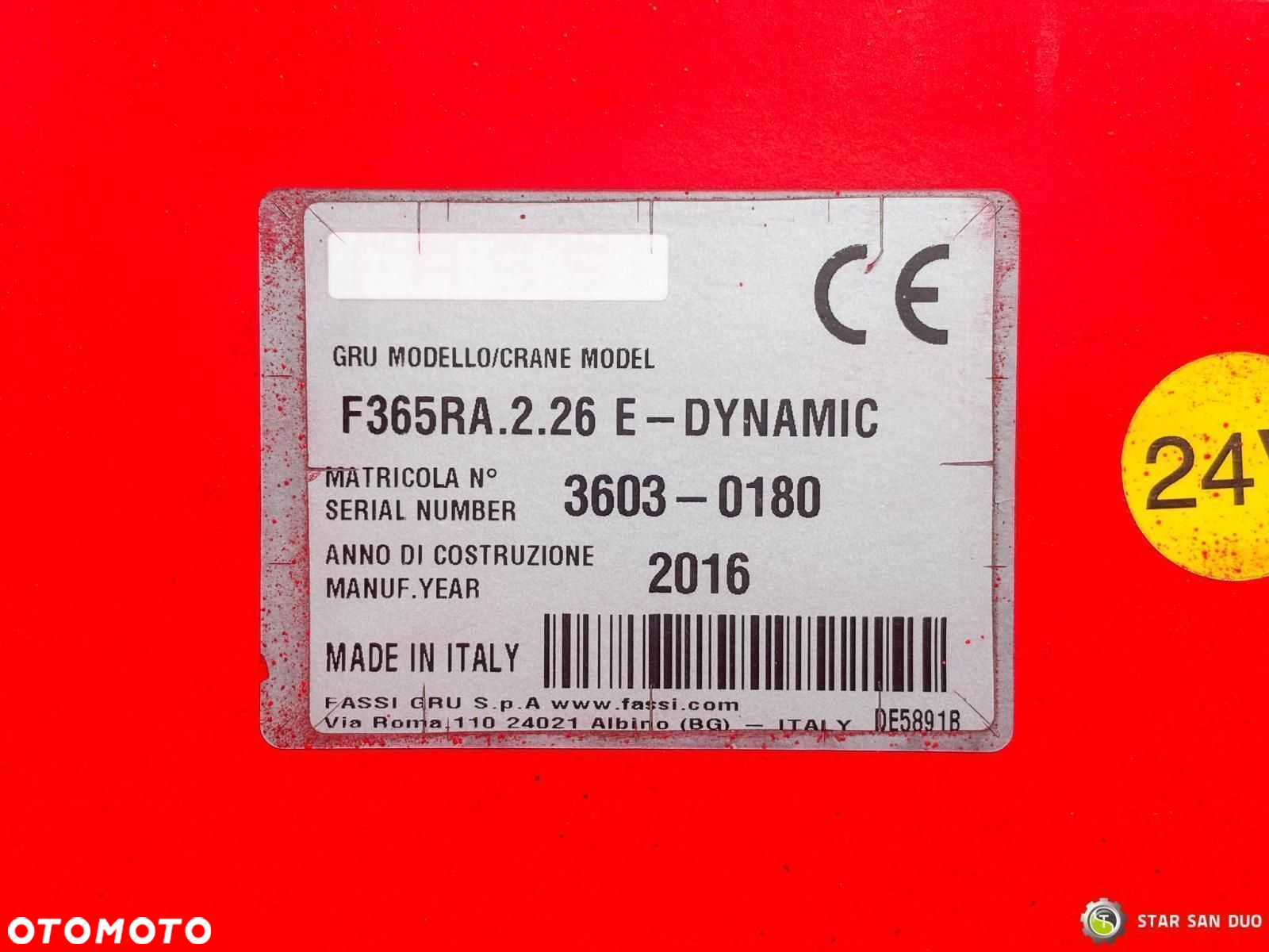 DAF XF 440 6x2 Fassi F365 FLY JIB HDS Żuraw Crane Kran Chwytak do Palet - 20