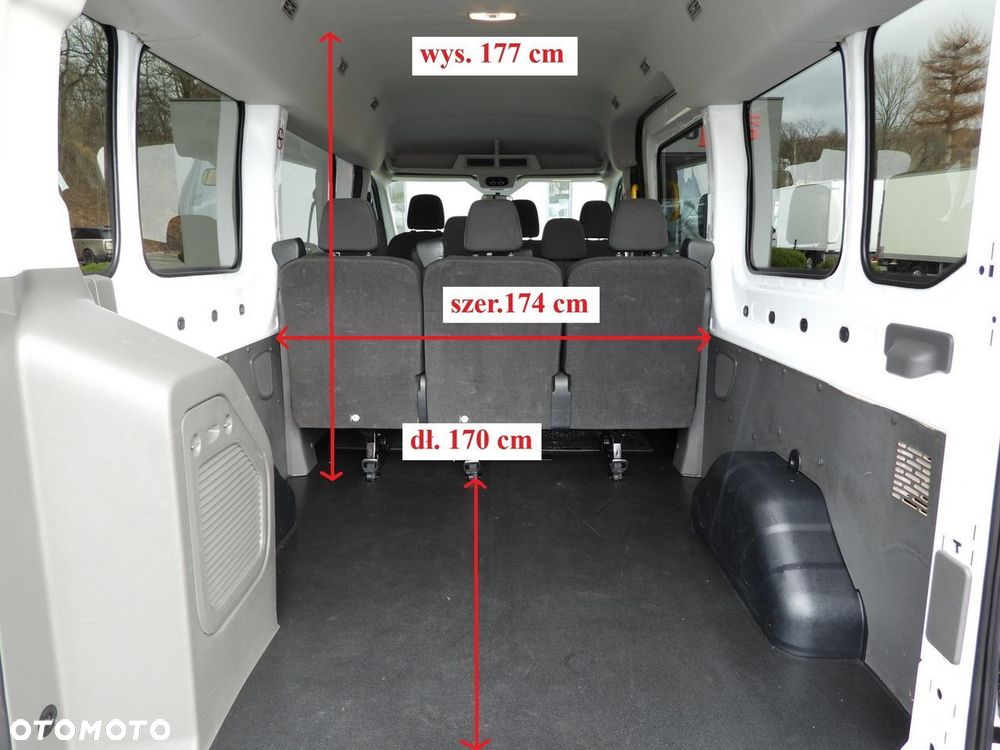 Ford TRANSIT BUS 9 MIEJSC TEMPOMAT LEDY KLIMATYZACJA  130KM - 14