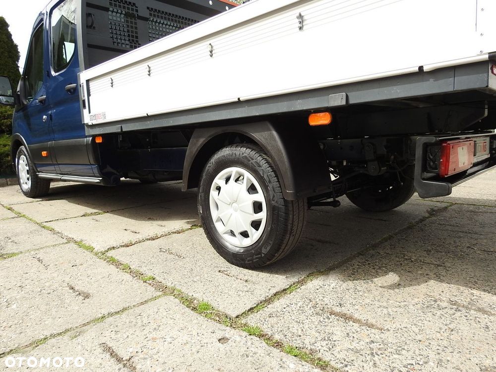 Ford TRANSIT SKRZYNIA PODWÓJNA KABINA DOKA 7 MIEJSC TEMPOMAT KLIMATYZACJA LEDY  130KM - 16