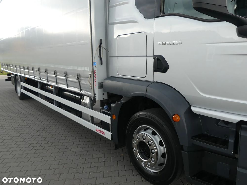 MAN TGM 18.250  / FIRANKA 9.30m / EURO 6 / 23 EUROPALETY / - 12