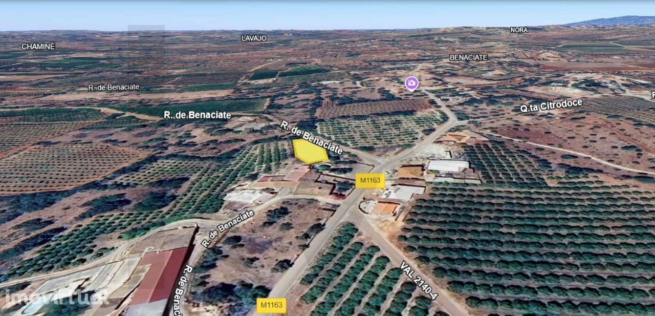 Terreno C/ Projeto de Construção Aprovado em Benaciate - Silves - Grande imagem: 4/11