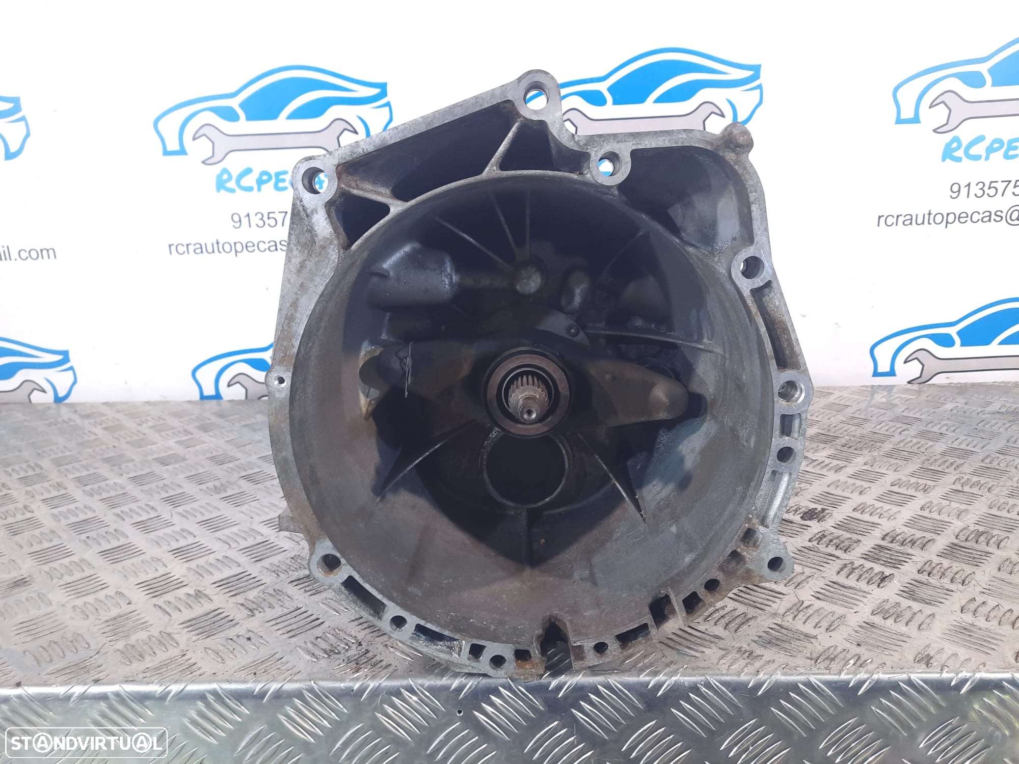 CAIXA 6 VELOCIDADES MANUAL ZF BMW SERIE 3 E90 320D 2.0D 16V 163CV M47D20 204D4 HED 23007525137 7525137 GS6-37DZ-HED GS637DZ E46 E91 TOURING SERIE 1 E87 SERIE 5 E60 SEDAN E61 TOURING - 5