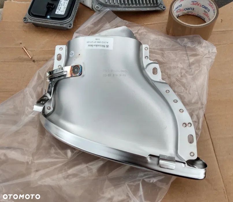 Końcówka wydechu lewa Mercedes A2124902727 GL GLS ML GLE 166 E-Klasa W212 GLE Coupé W292 - 2