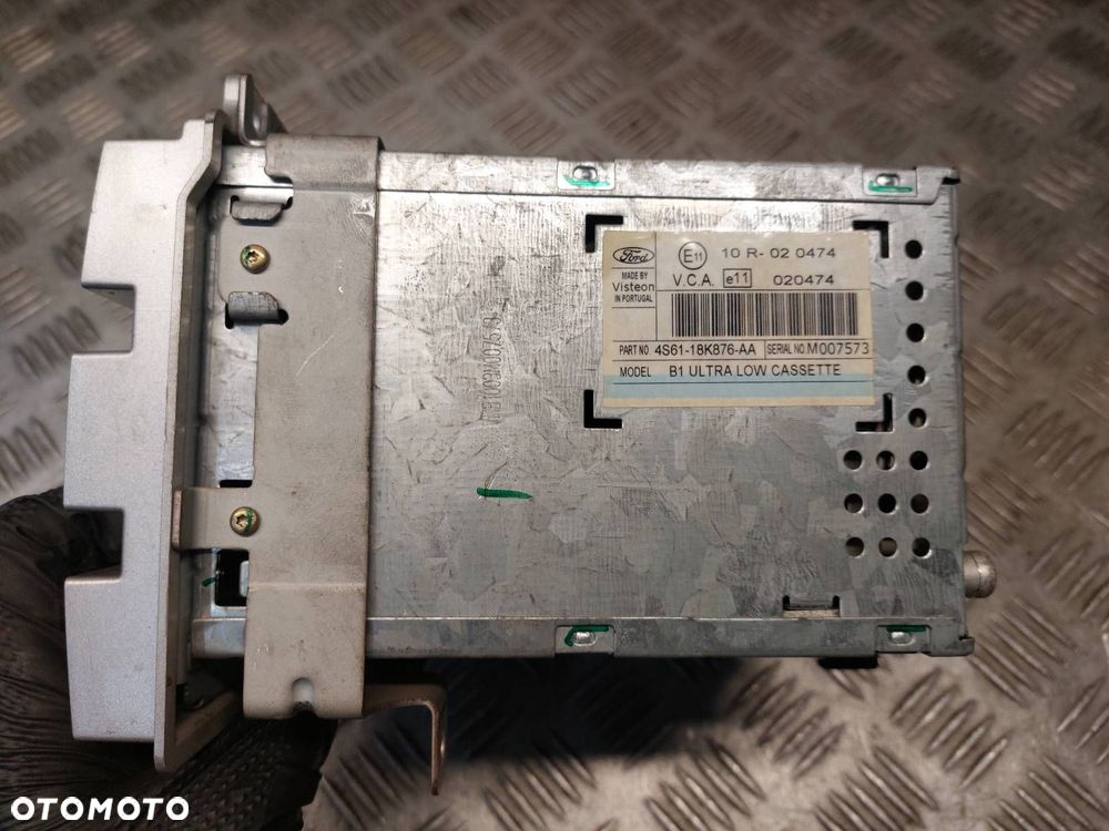 RADIO ODTWARZACZ  FORD FIESTA MK5 4S61-18K876-AA FD2500 - 3