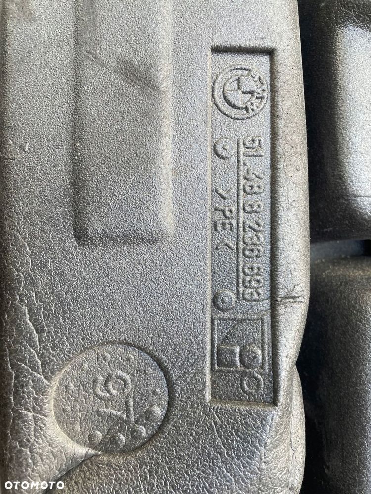 wygłuszenie wyciszenie drzwi lewe bmw e36 coupe cabrio 8236693 - 8