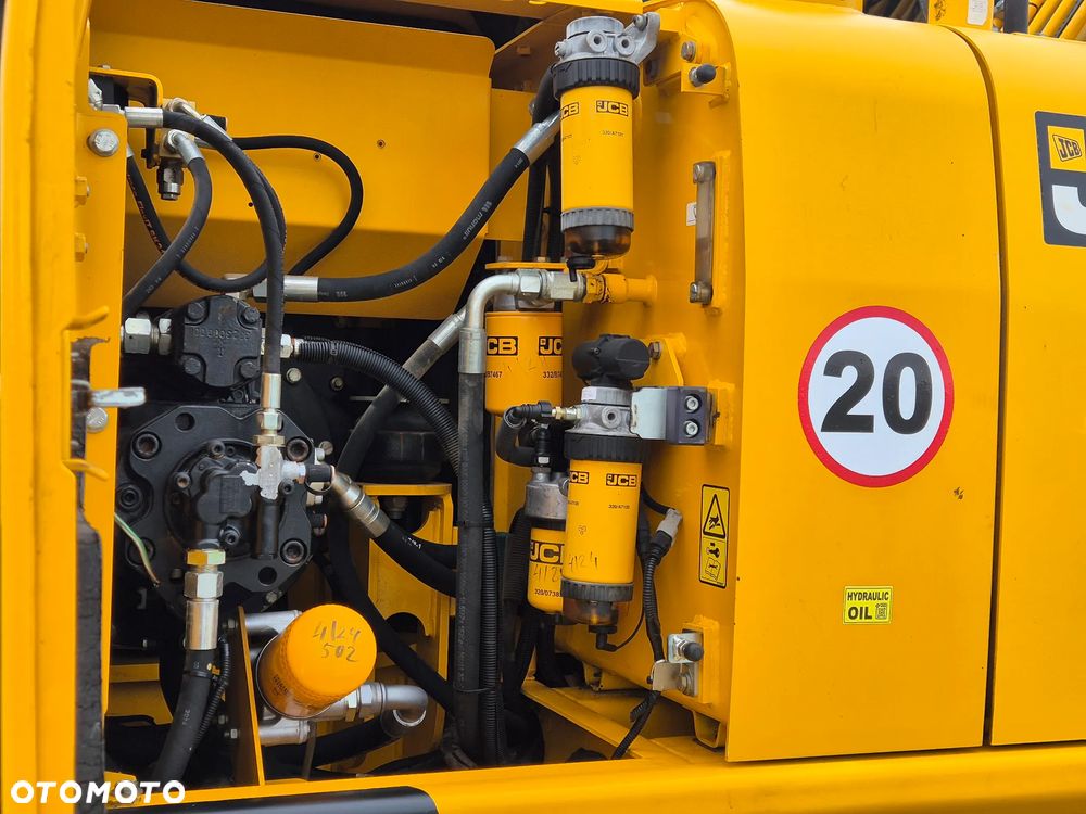 JCB JS145 W 2014 ROK, SUPER STAN, TYLKO 6248 MTH, Z NIEMIEC,160, 175 - 23