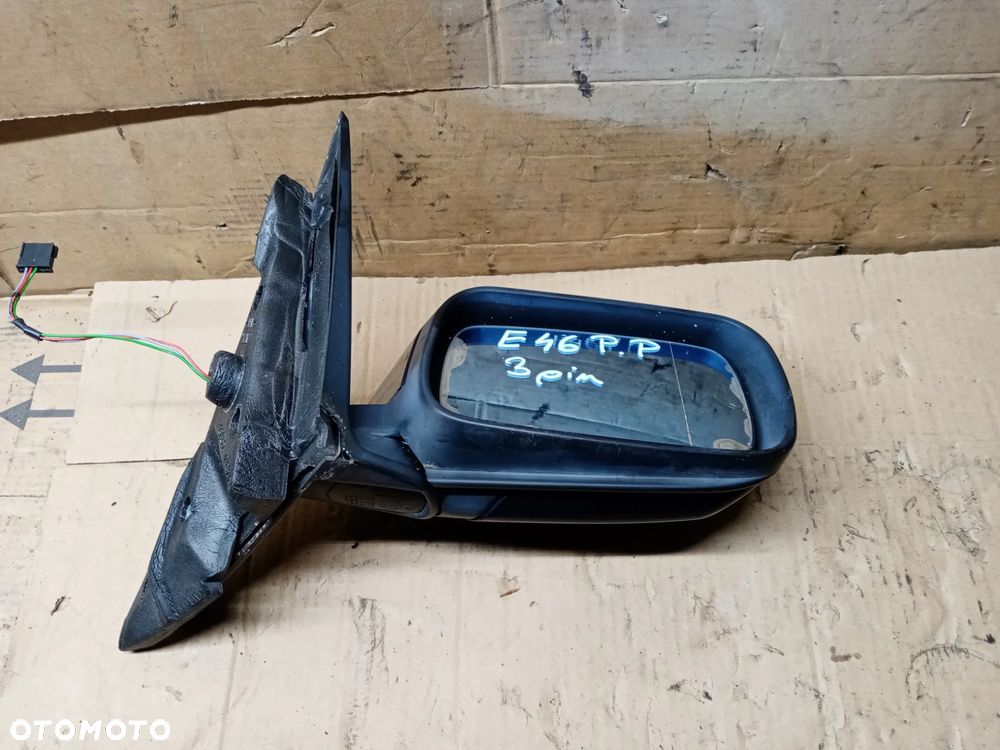 Lusterko zewnętrzne prawe BMW 3 E46 3 PIN - 8