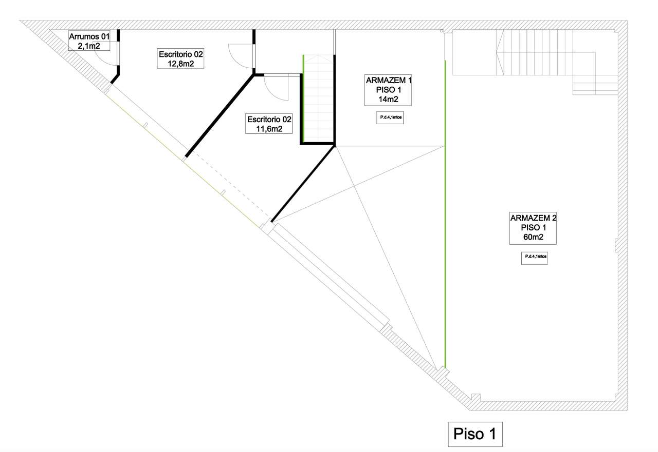 Armazém 225 m² | Pronto a Trabalhar | Ermesinde, Valongo - Grande imagem: 3/3