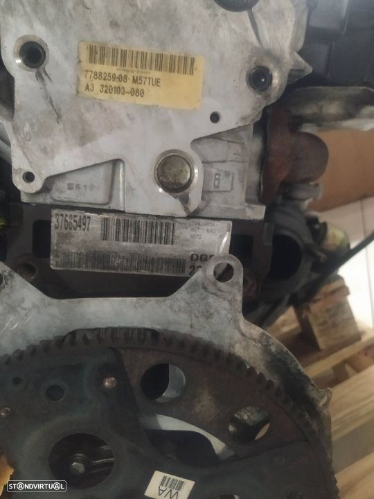 Motor Bmw 530D 218cv M57 bloco ferro E60 306D2 caixa velocidades 6HP26 0281011224 - 6