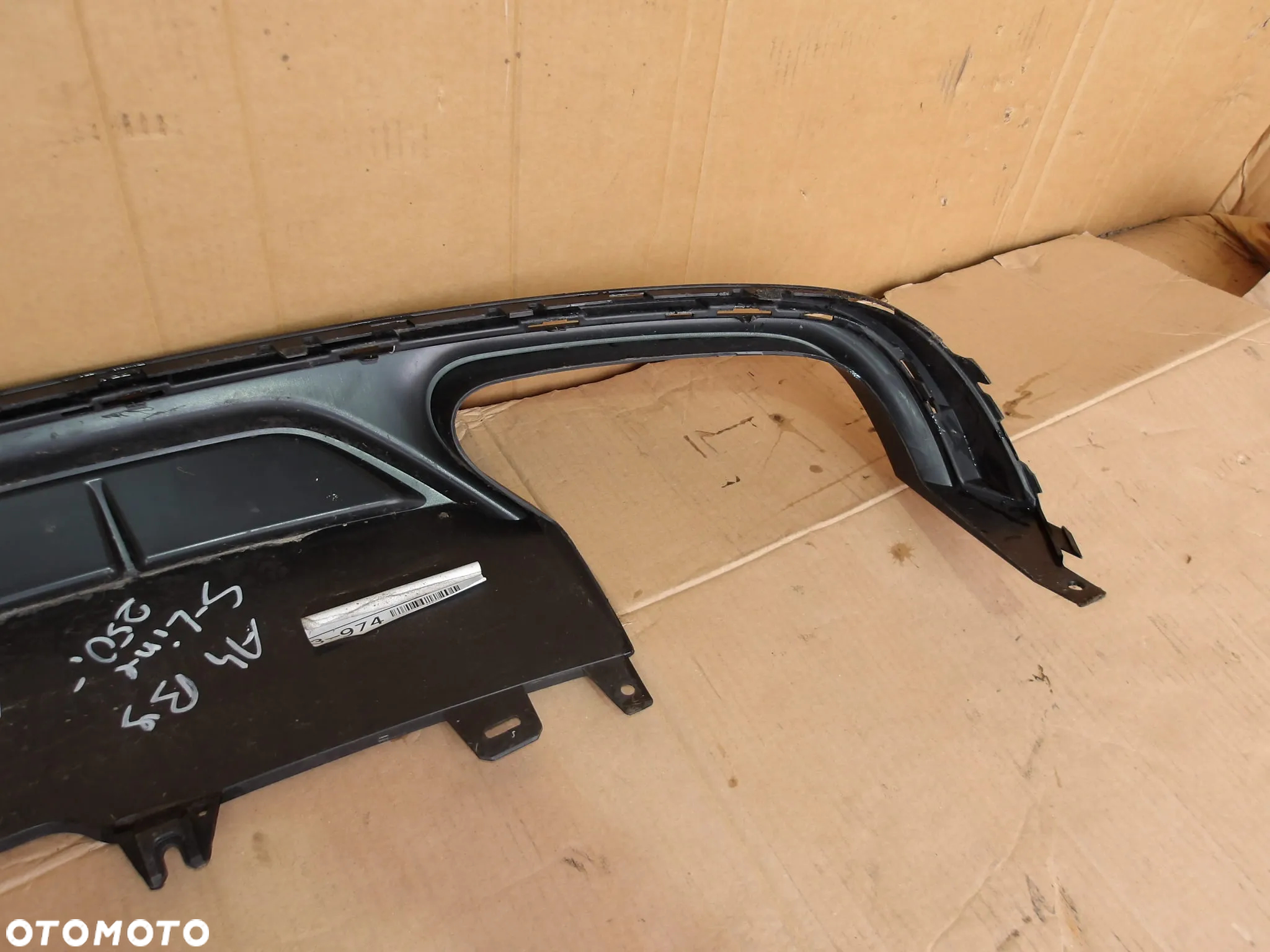DOKLADKA ZDERZAKA TYL AUDI A4 B9 S LINE LIFT 8W0807521S - 9
